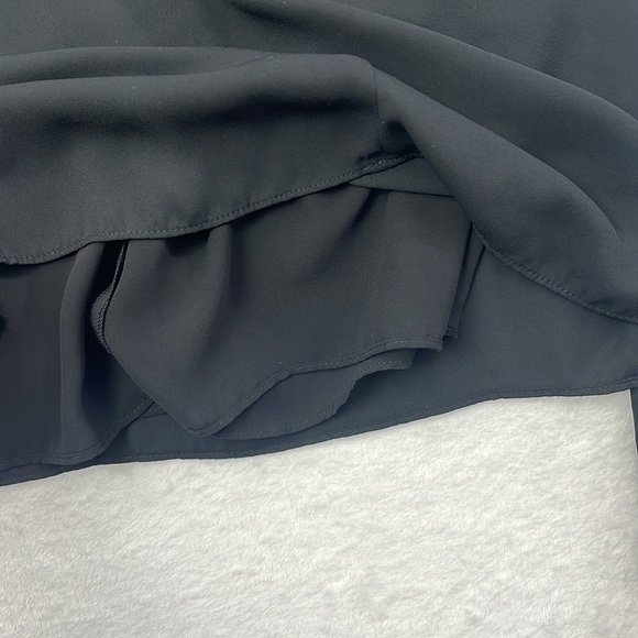 Ramy Brook Addy M Black Slit Sleeve Blouse Rent‎ The Runway - Picture 11 of 15